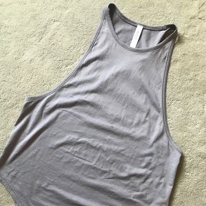 Lululemon Grey/Lavender Tank Top Size 6